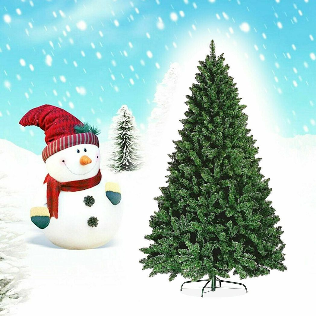 6ft Green Colorado Artificial Christmas Tree – 180cm, Pine-Effect Tips with Sturdy Stand