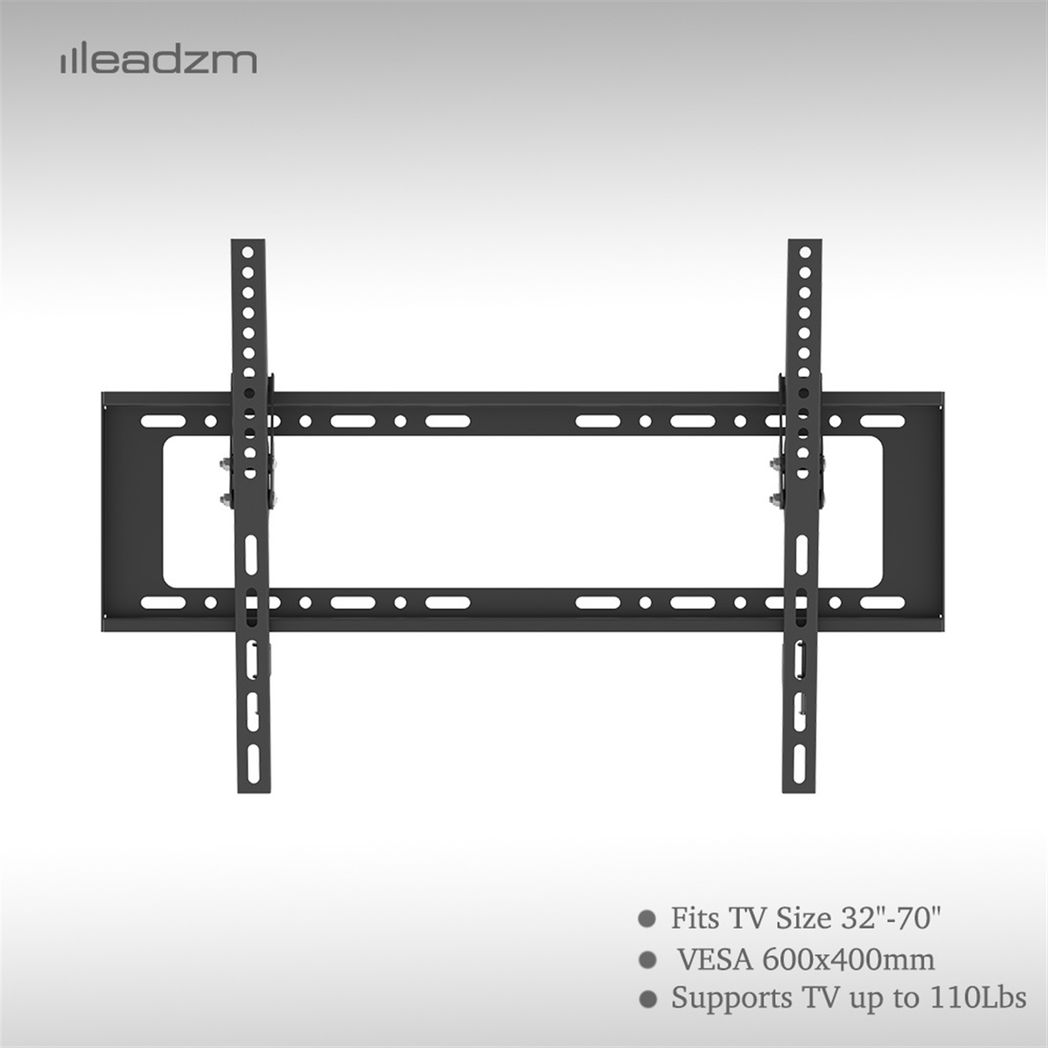 LEADZM Tilting TV Wall Mount Bracket TMW798 for 32–70 Inch TVs – 50kg, with Spirit Level
