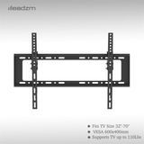 LEADZM Tilting TV Wall Mount Bracket TMW798 for 32–70 Inch TVs – 50kg, with Spirit Level