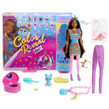 Barbie Colour Reveal Peel Unicorn Doll with 25 Surprises & Accessories – Colour-Change Gift for Kids