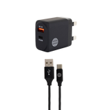 Our Pure Planet 30W Dual USB-A and USB-C UK Wall Charger – Fast Charging Plug for Phones and Tablets