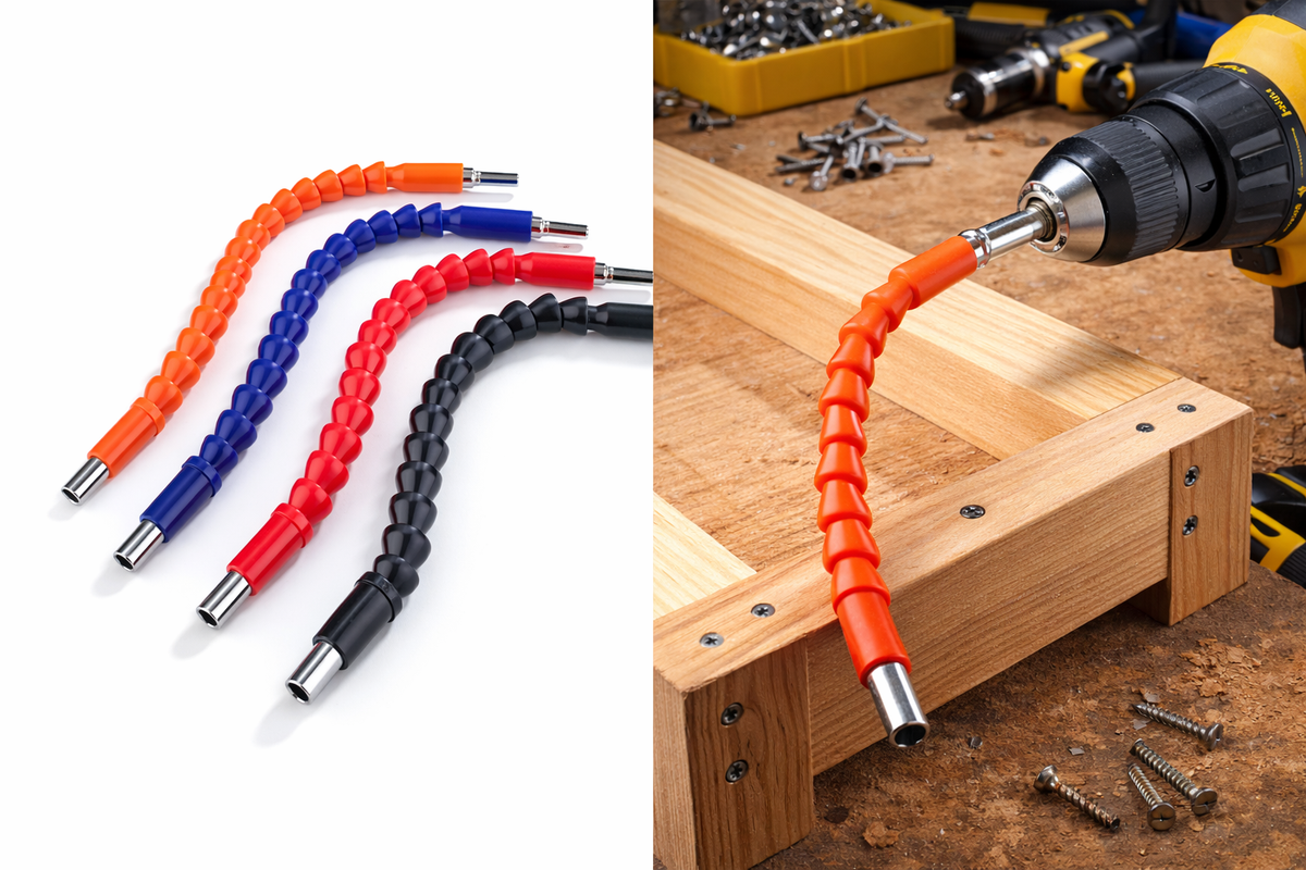 Avilo Flexible Driver Bit Holder – Reach Difficult to Access Screws Easily