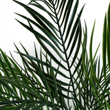 Artificial Areca Palm Tree, 125cm UV Resistant – Outdoor Palm with Wired Branches in Weighted Pot