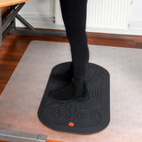Floortex AFS-TEX 3000X Active Anti-Fatigue Mat, 50 x 100cm – Ergonomic Standing Mat for Office or Home, Black