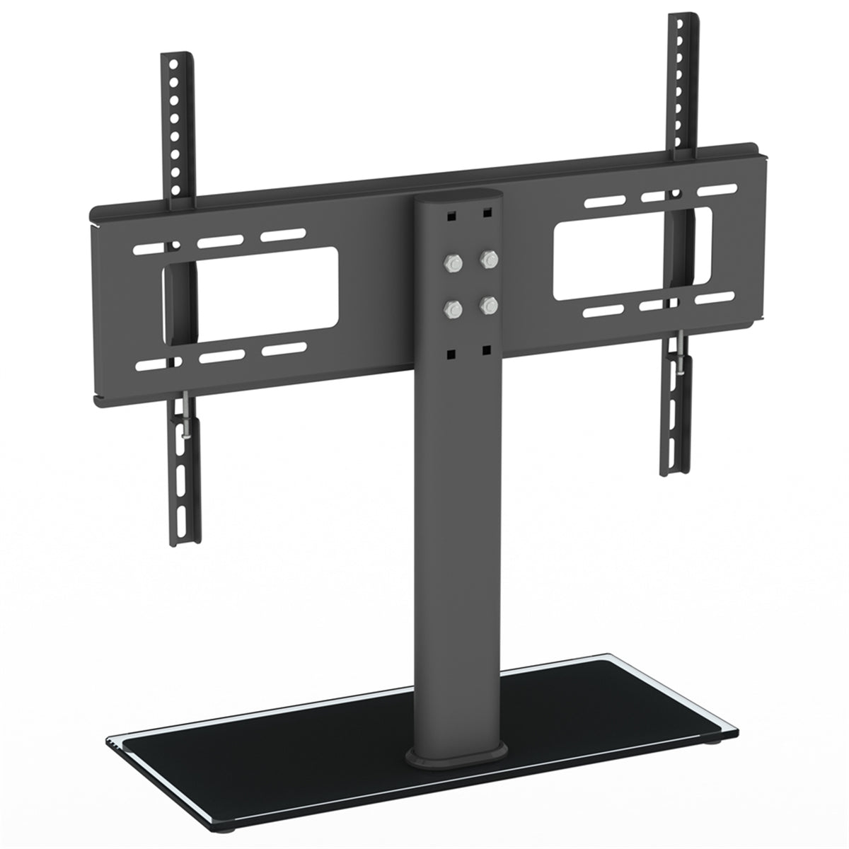 LEADZM TSD800 Wall Mount TV Bracket with Column for 32–55" TVs – 40kg Capacity, VESA 400 x 600, Black