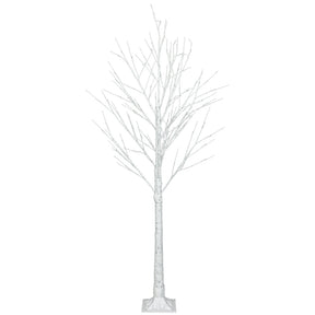 4ft pre-lit snowflake Christmas tree