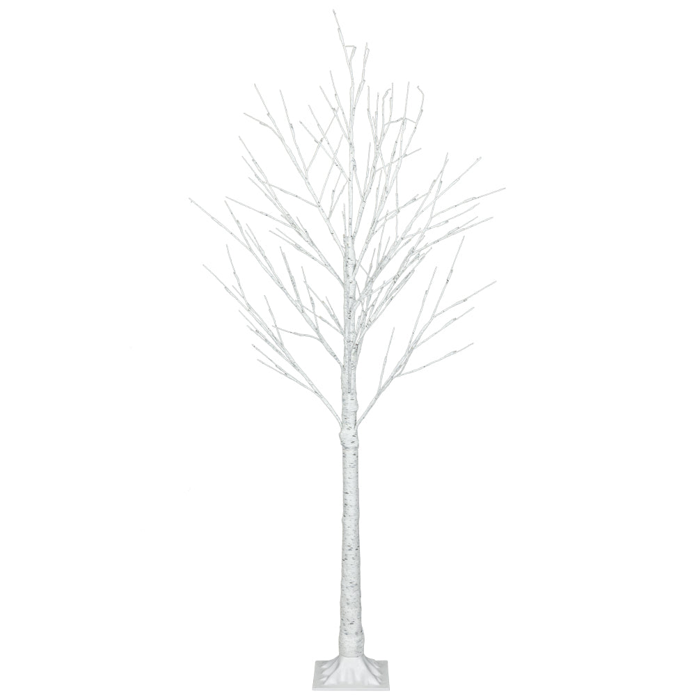 6ft snowflake Christmas tree with LEDs
