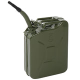 20L Portable Fuel Storage Can with Spout – American-Style Petrol & Diesel Jerry Can, Army Green