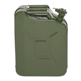 20L Portable Fuel Storage Can with Spout – American-Style Petrol & Diesel Jerry Can, Army Green