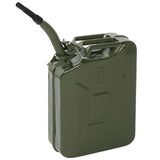 20L Portable Fuel Storage Can with Spout – American-Style Petrol & Diesel Jerry Can, Army Green