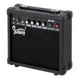 Glarry 20W Electric Guitar Amplifier with 6.5-Inch Speaker, Headphone & AUX Jacks – Practice Amp, Black