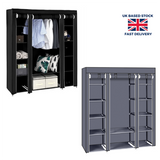 Fabric canvas wardrobe