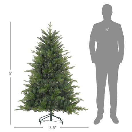 5ft classic green artificial Christmas tree