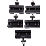 Quick Change Turning, Facing & Boring Lathe Tool Post Holder Set of 5 – Hardened Steel, Model 250-201