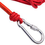 Double-Sided Neodymium Fishing Magnet with 10m Rope & Hook, 120kg Pull per Side – Magnet Fishing & Salvage Kit