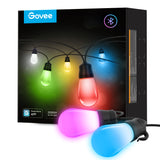 Govee RGBIC Smart Outdoor Lights 15m – Colour Changing, Dimmable, App & Voice Control, Weather Resistant
