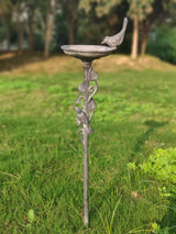 Avilo Cast Iron Bird Bath Stake – Sturdy Garden Support for Bird Baths