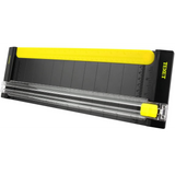 Texet A4 Paper Trimmer, 377 x 125mm – 6 Sheet Straight Cut Cutter with Quick Blade Replacement