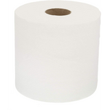 Aspect Centrefeed White Roll, 12 Pack of 2-Ply Recycled Kitchen Towels – Super Absorbent, 70m