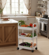 Avilo 3 Tier Multi-Purpose Rolling Trolley – Everyday Storage and Organisation