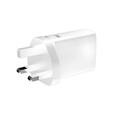 FX USB-C Mains Charger, PD 20W Fast Charging Plug with Universal Compatibility – White