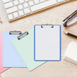 5 Star Office A4 Foolscap PVC Clipboards, Pack of 12 – Durable Multicolour Writing Boards
