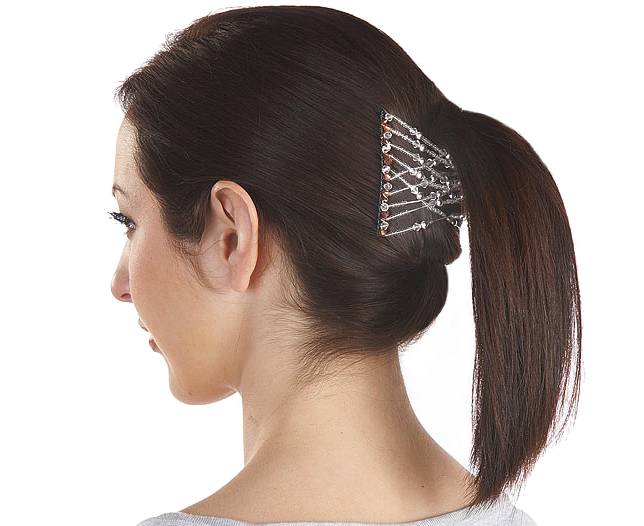 Avilo EZ Combs Hair Combs, Pack of Four – Soft, Stretchable Hair Styling Combs