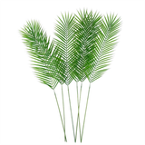 Leaf Design 100cm Realistic Artificial Palm Leaf – Wired Shapeable Stem for Arrangements