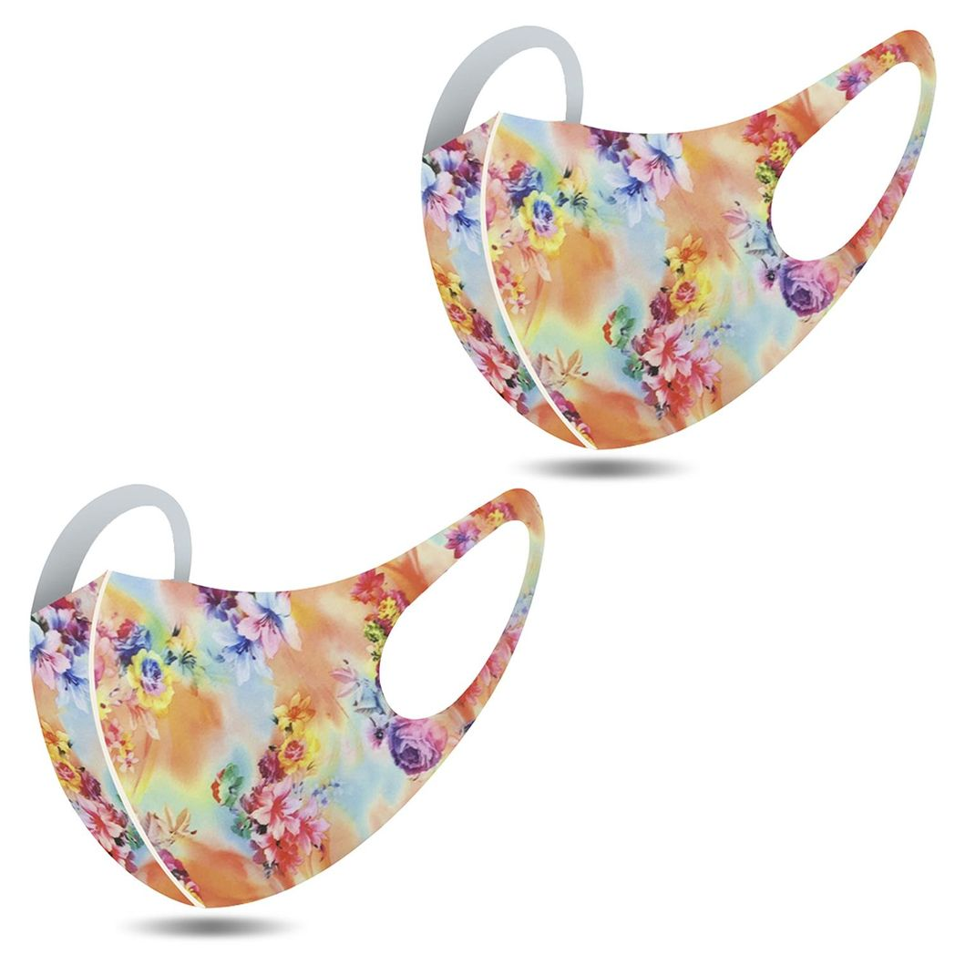 Termin8 Adult Single-Layer Cotton Face Mask with Elastic Loops – Washable & Reusable, Design 3