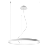 Thoro Lighting Rio Modern LED Chandelier – 50W 3000K Aluminium Pendant Light, White