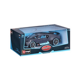 Burago 1:18 Scale Bugatti Divo Diecast Model Car (18-11045) – Collectable Replica, Grey/Blue