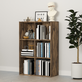 6-Cube Bookcase Storage & Display Shelves – Open Cubes for Baskets, Study, Home or Office