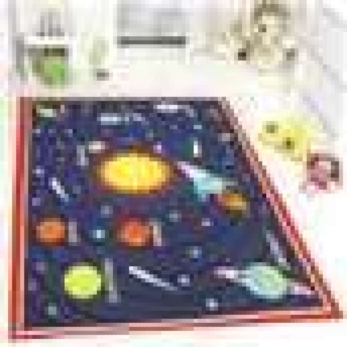 Kids Planet Rug, 100 x 165cm – Soft, Warm Rug for Children's Bedrooms