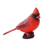 Mojo Red Cardinal Figurine – Hand-Painted Realistic Bird Model