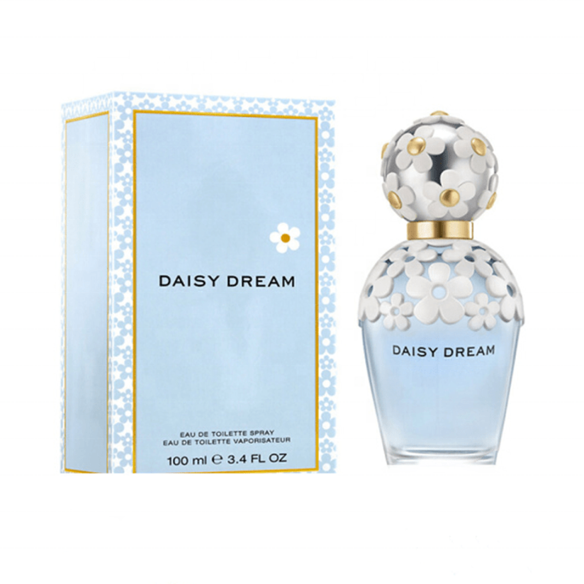 Marc Jacobs Daisy Dream Eau de Toilette 100ml – Fruity, Floral Fragrance for Women