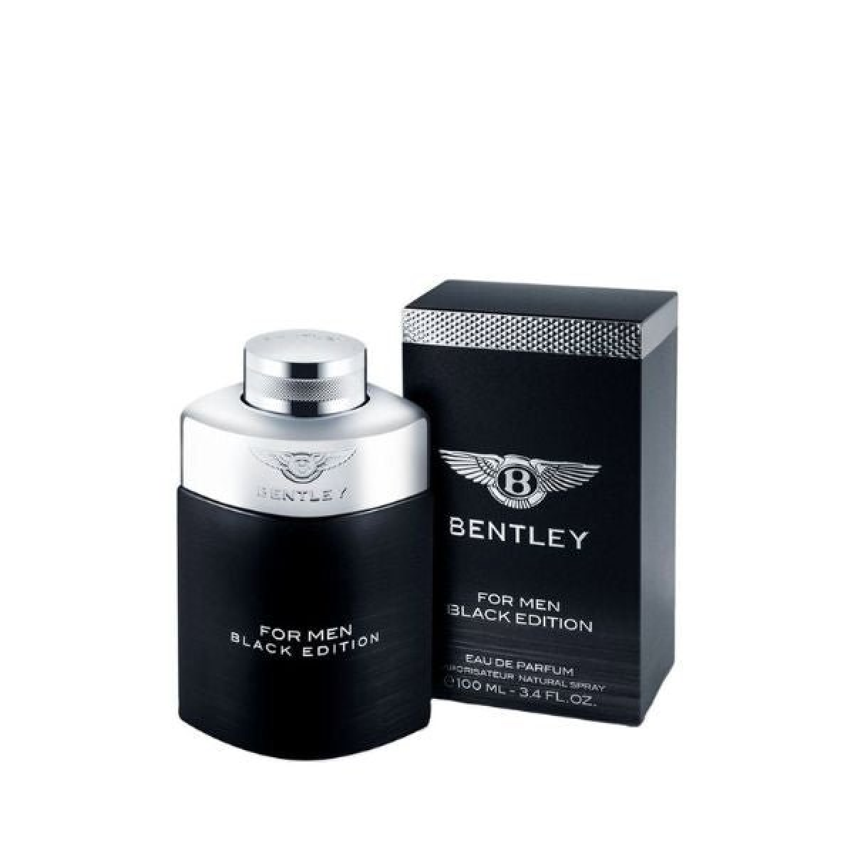 Bentley for Men Black Edition Eau de Parfum Spray 100ml – Amber & Oriental, Spicy Fragrance for Men