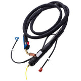 MB501 MIG/MAG Welding Torch Hose Package, 550A Water-Cooled, 4m with Euro Central Connector