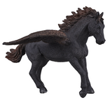 MojoFun Dark Pegasus Toy Figurine – Fantasy Winged Horse Model