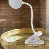 Native Lighting Clip-On Mini Desk Lamp with Flexible Gooseneck – Free-Standing or Clamp-On Light