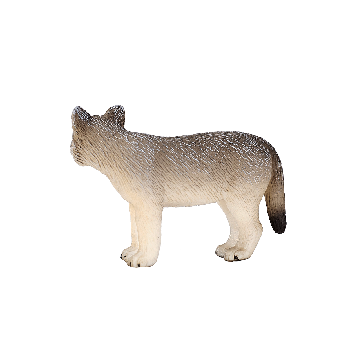 MojoFun Timber Wolf Cub Toy Figure – Realistic Animal Model