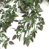 Pack of 6 x Hanging UV and Fire Resistant Artificial Angel Plant 76cm
