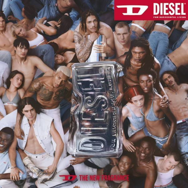 Diesel D Eau de Toilette Spray 30ml – Fresh & Citrus, Woody Fragrance for Men