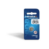 Renata CR1216 3V Lithium Coin Cell Watch Battery – 25mAh, 10-Year Shelf Life, Single Battery