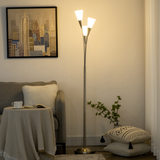 Modern 3-Light Uplighter Floor Lamp