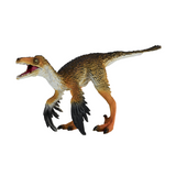 Mojo Troodon Dinosaur Figure with Articulated Jaw – Hand-Painted Realistic Prehistoric Toy