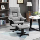 Recliner armchair reclined position