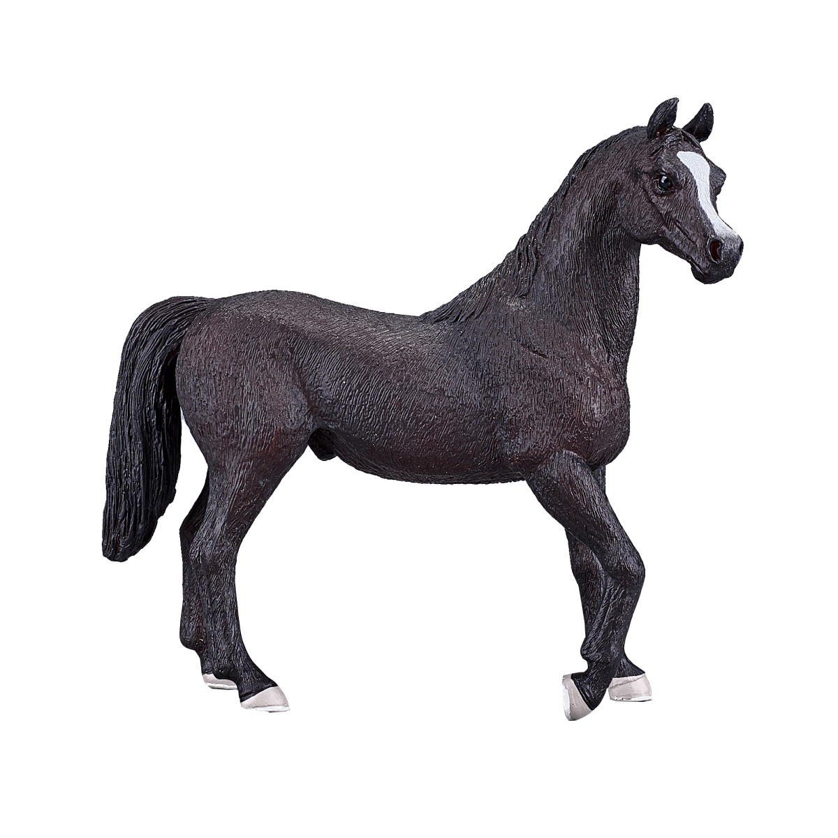 Mojo Arabian Stallion Horse Figure, Black – Realistic Equestrian Toy