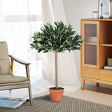 Outsunny Artificial Olive Tree Plant, 90cm