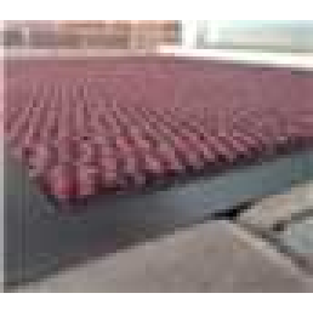 Barrier Dirt Trapper Mat with Non-Slip Nitrile Rubber Backing, 90 x 200 cm – Entrance Door Mat, Red