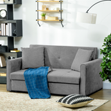 HOMCOM 2 Seater Sofa Bed converted into double bed